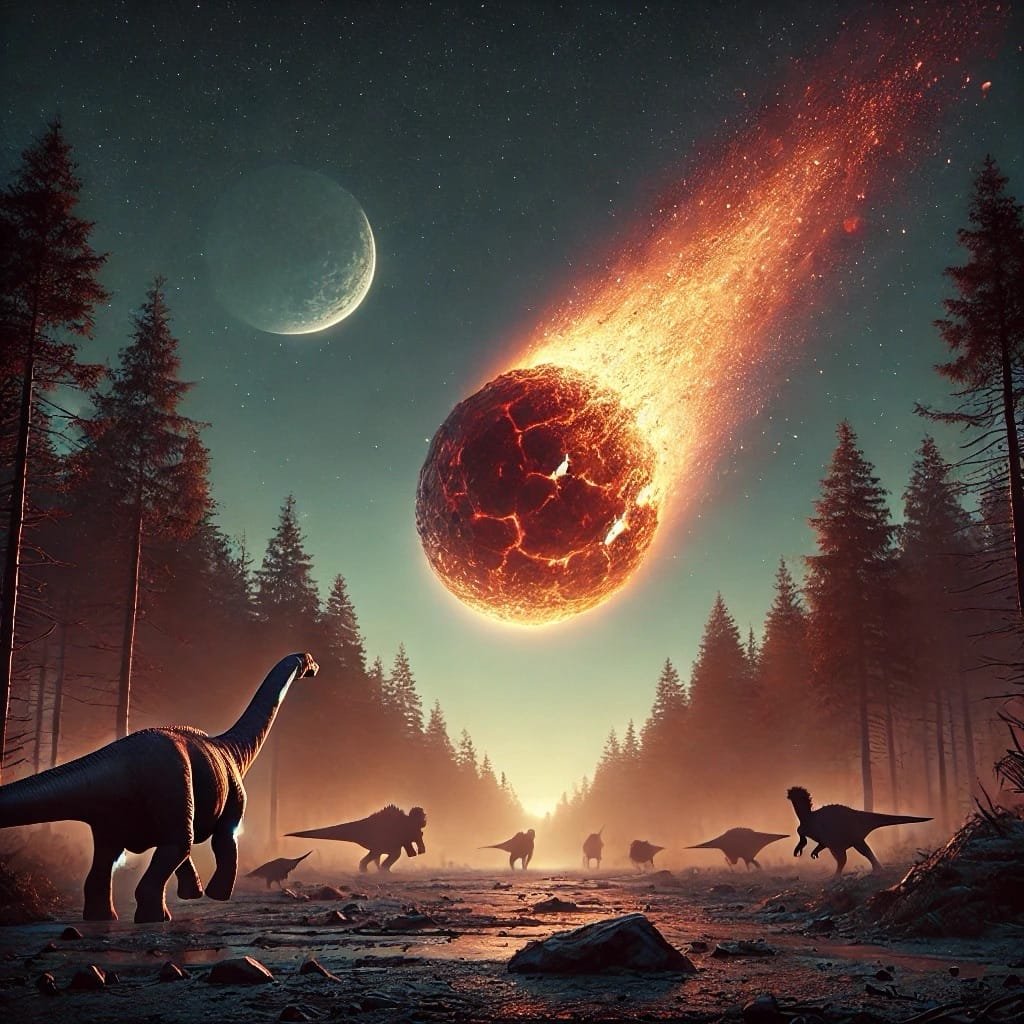 ‎نحن نعرف أخيرًا من أين جاء الكويكب الذي قتل الديناصورات