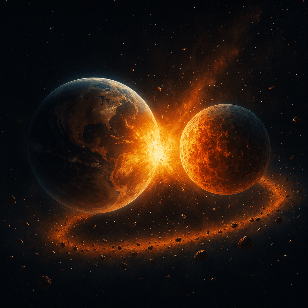 أسرار القمر: كشوفات جديدة من العينات الصينية تقترح نشأته من تصادم عملاق قديم