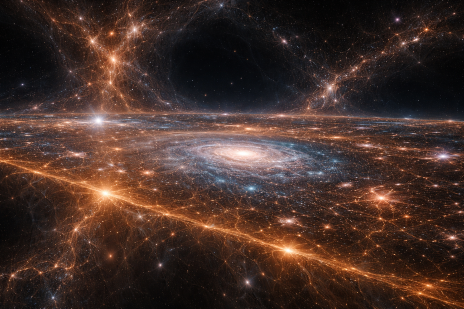 الصفحة الكونية العملاقة حول درب التبانة