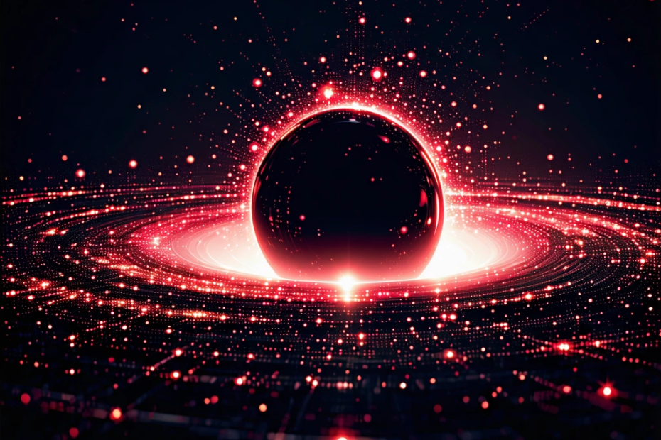 البحث في ظاهرة الفورة الضوئية لأكبر ثقب أسود مكتشف