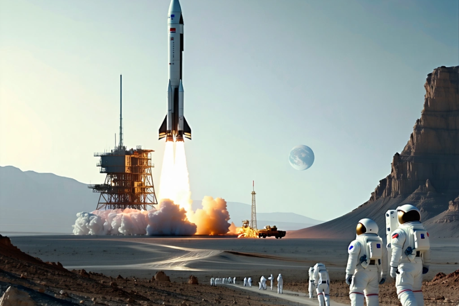 تصوير المذنب 3I/ATLAS من مدار المريخ بواسطة مركبة تيانوين 1 الصينية