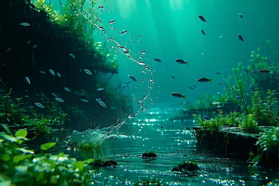 تأثير التخلص من نفايات التعدين في المحيطات على السلاسل الغذائية البحرية