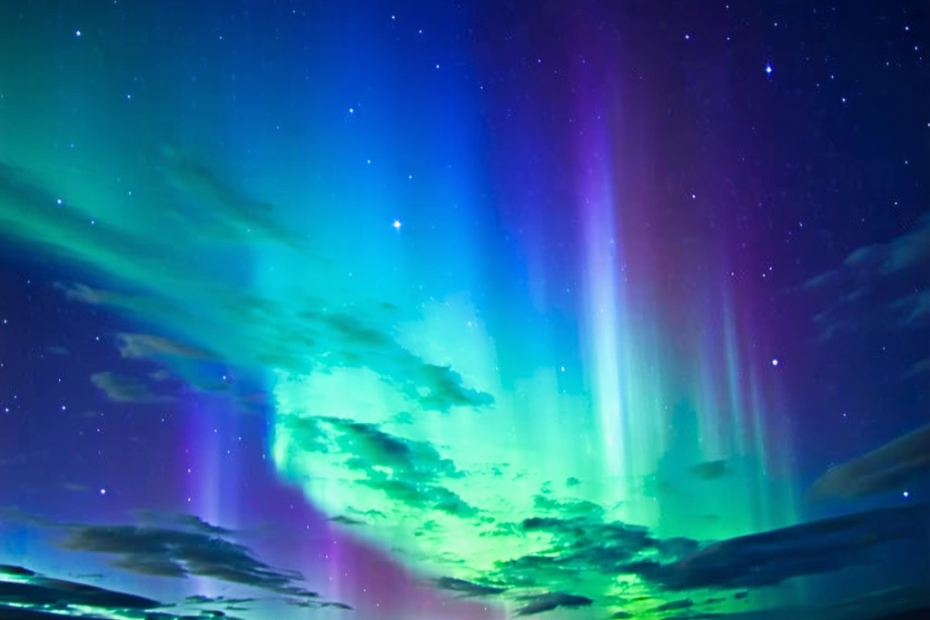 عاصفة شمسية قوية تهدد الأرض وتثير الشفق القطبي