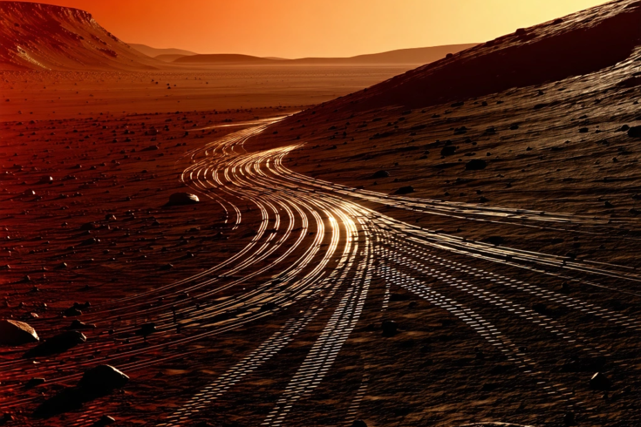 اكتشافات جديدة حول انزلاقات الغبار على المريخ