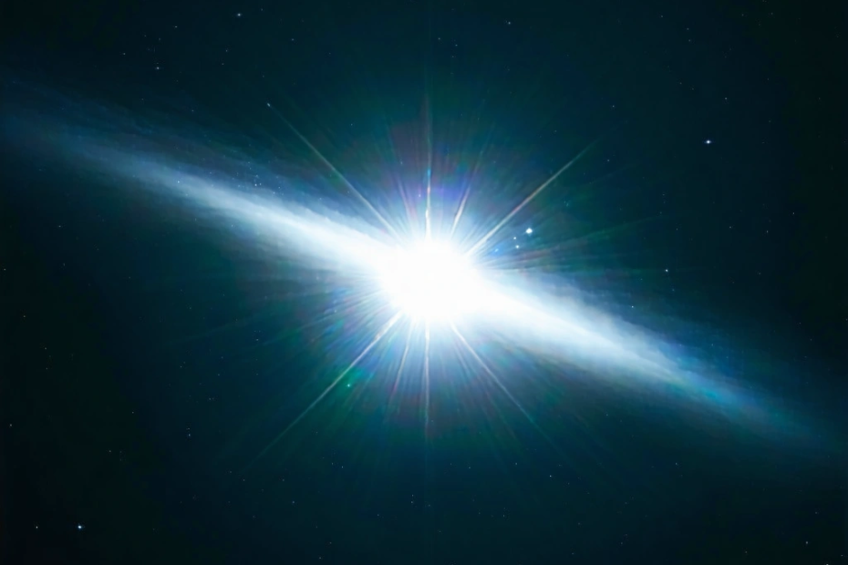 ظهور المذنب ليمون في سماء الليل