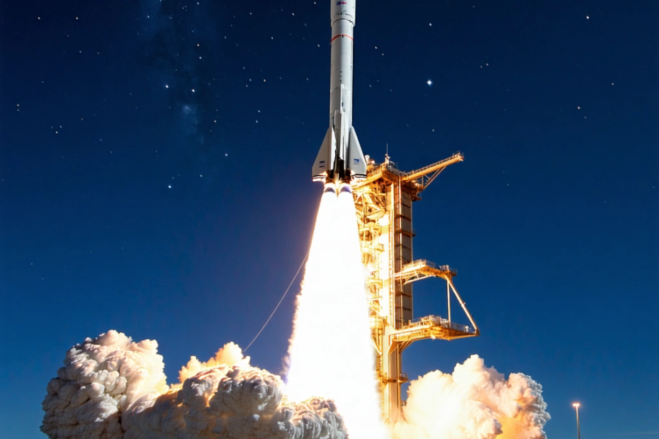 إنجازات سبيس إكس: إطلاق صاروخين في ليلة واحدة