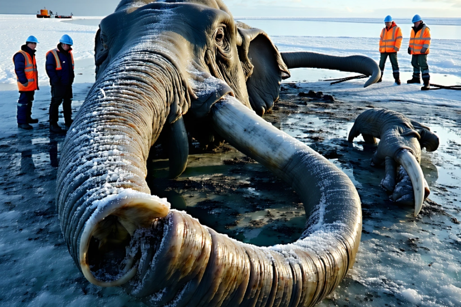 استكشاف الحمض النووي الريبي للماموث: نافذة نحو الماضي السحيق