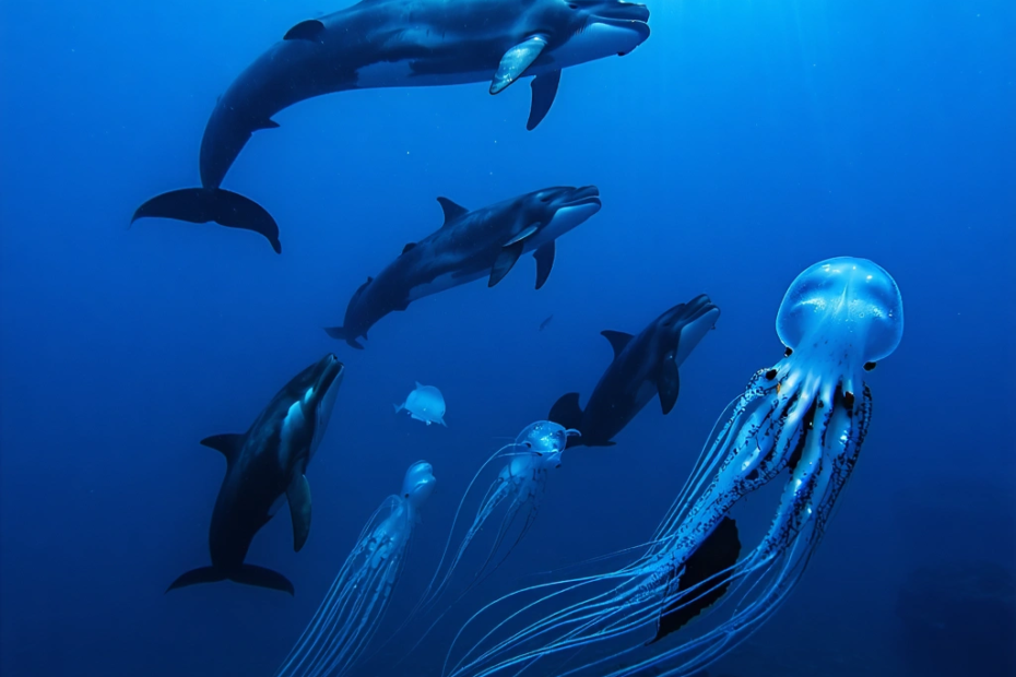 الدراسات الحديثة تكشف عن احتياجات الحيتان الطيارة القصيرة الزعانف من الطاقة في مياه هاواي