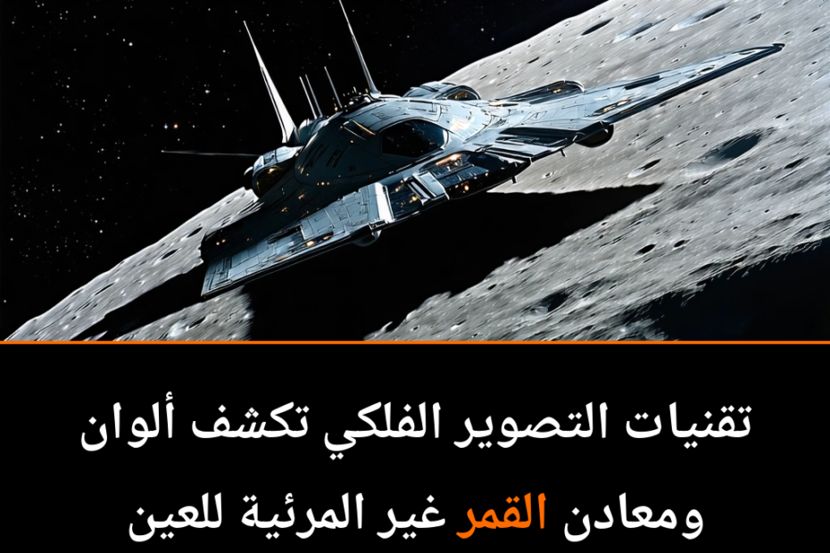 كيف يكشف التصوير الفوتوغرافي الفلكي عن ألوان خفية على سطح القمر؟