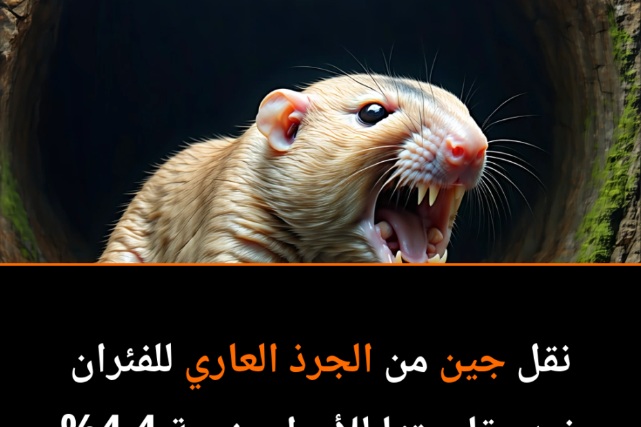 هل يمكن للخلود أن يأتي من الجرذ العاري؟ اكتشافات مذهلة في علم الوراثة