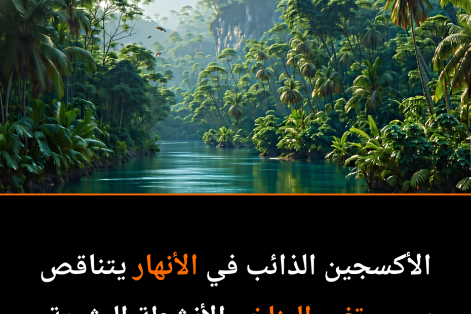 تدهور الأكسجين في الأنهار: أزمة صامتة تهدد الحياة المائية
