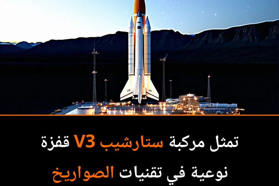 انطلاقة جديدة لطموحات الفضاء: مركبة ستارشيب V3 تتحدى المستحيل