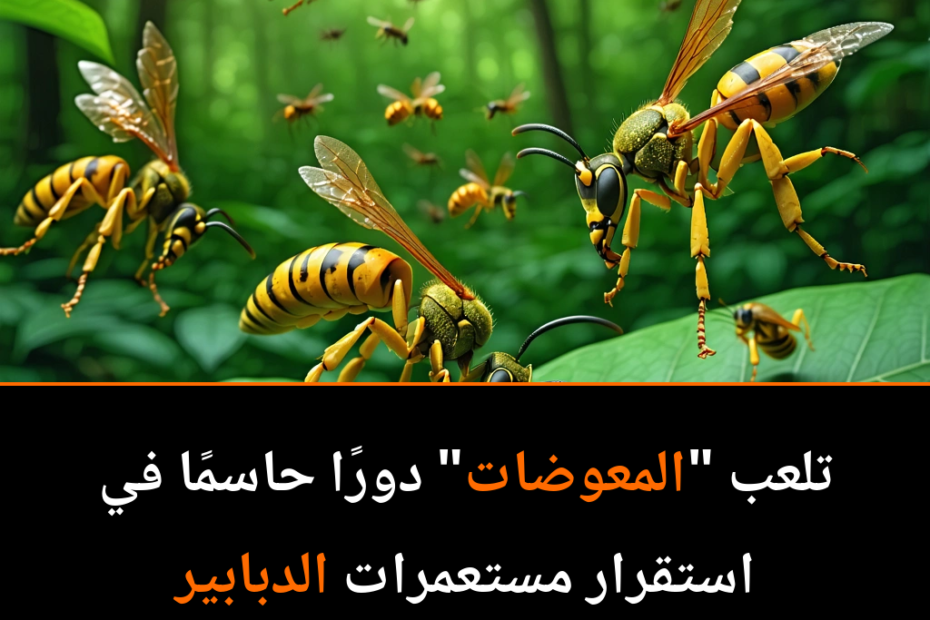 كيف تنجو مستعمرات الدبابير من الفوضى بعد فقدان الملكة؟