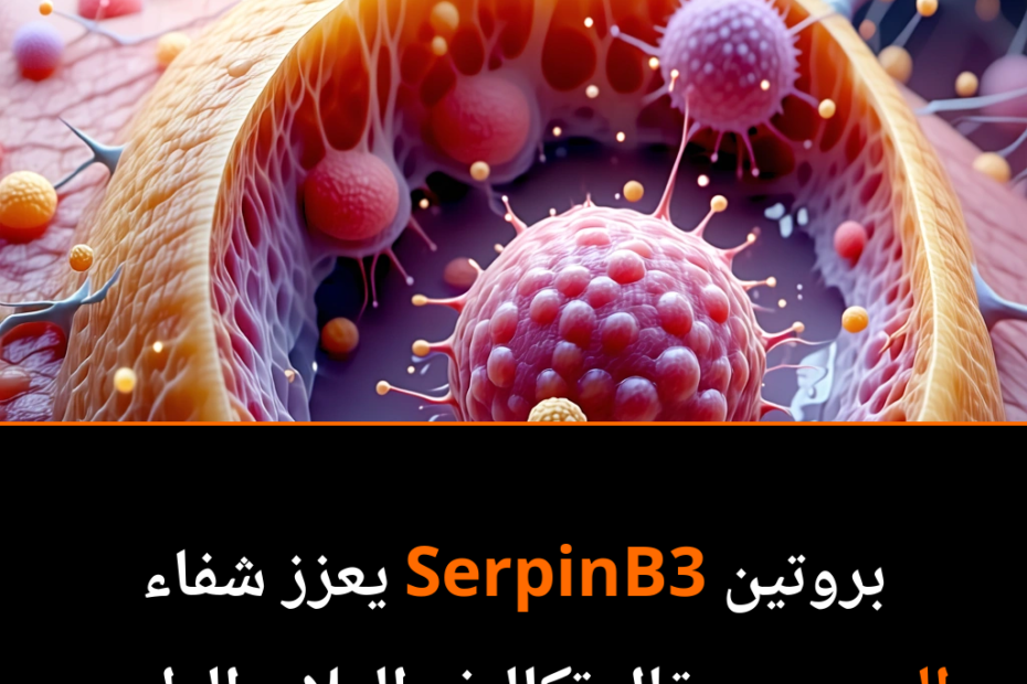 دور البروتين SerpinB3 في الشفاء من الجروح ومكافحة السرطان