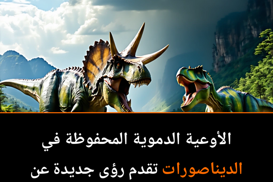 اكتشاف مذهل: الأوعية الدموية المحفوظة في عظام الديناصورات تفتح نافذة على حياتها