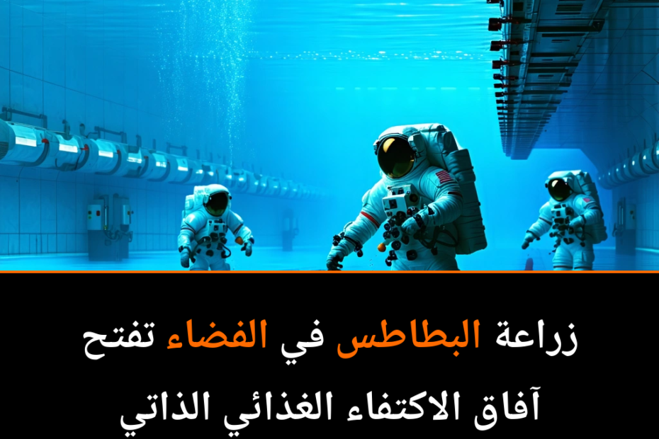 زراعة البطاطس في الفضاء: هل يمكن أن تكون غذاء المستقبل لرواد الفضاء؟