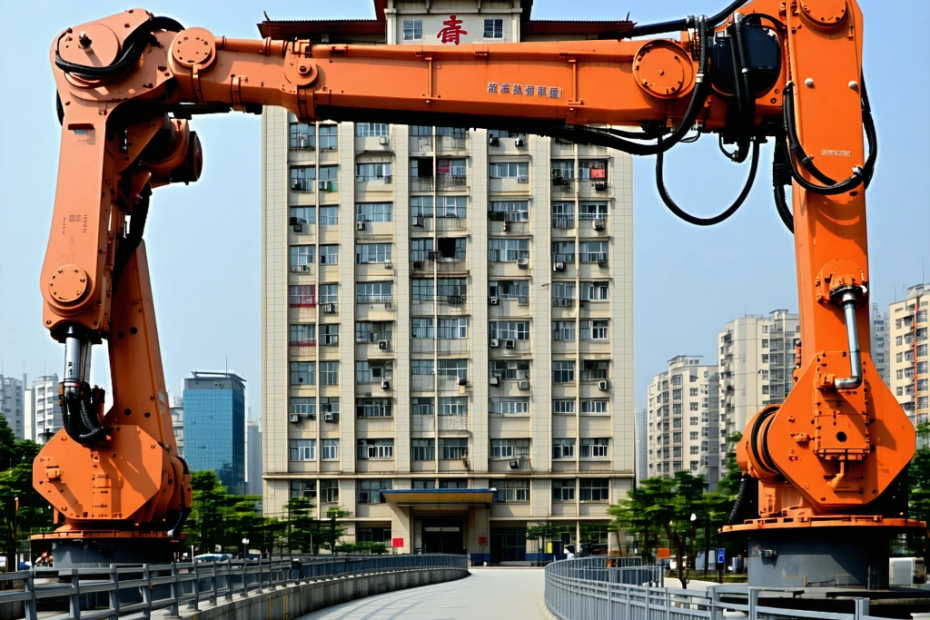 كيف جعل المهندسون مبنى المدرسة يمشي في شنغهاي؟
