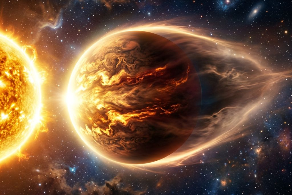 عالمٌ يذوب تحت شمسِه ويعكس ثلاثة أرباع ضوئها: ماذا يخفي الكوكب TOI-561 b؟